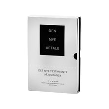 Indlæs billede til gallerivisning Den Nye Aftale, skindindbundet med grå kassette