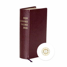 Indlæs billede til gallerivisning Luksussalmebog, rød (med tryk på front og ryg)