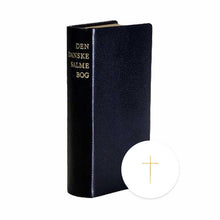 Indlæs billede til gallerivisning Luksussalmebog, sort (med tryk på ryg)
